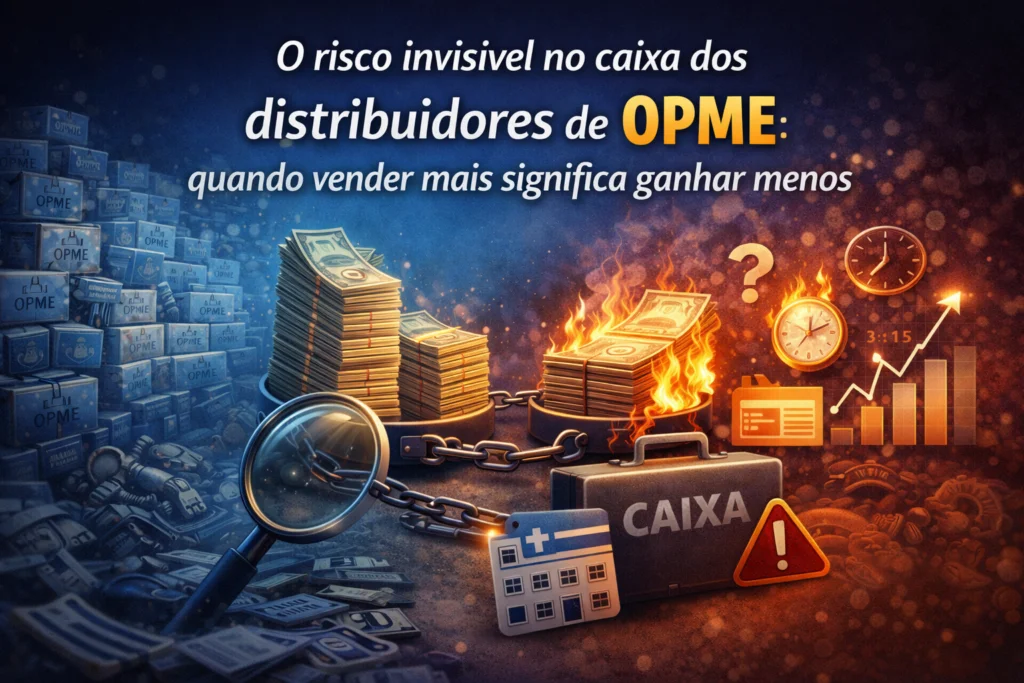O risco invisível no caixa das empresas de OPME: